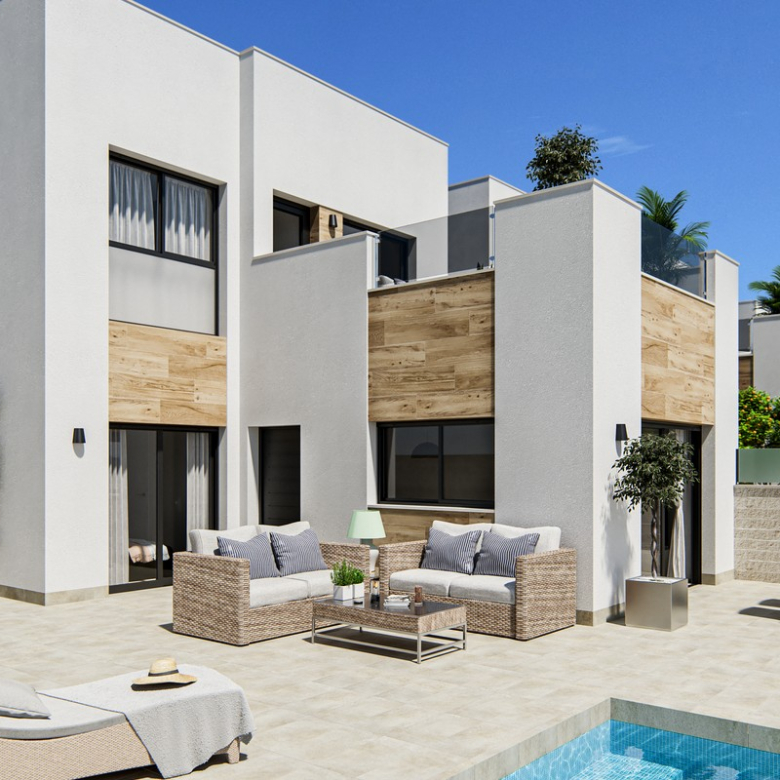3 Bedroom Detached Villas in La Marina Urbanisation